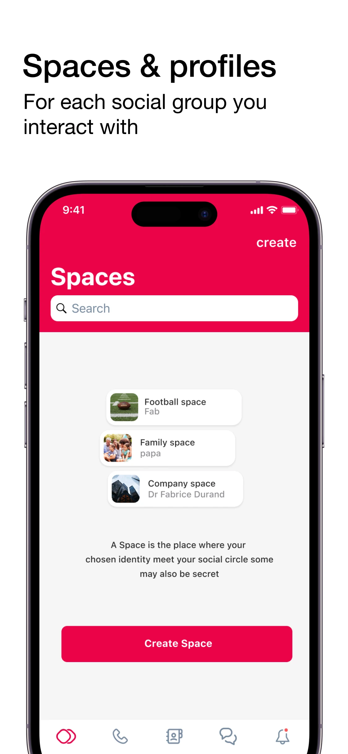 Skred Messenger screenshot